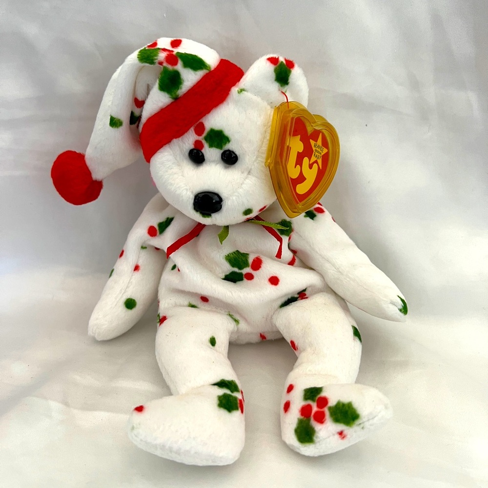 1998 Holiday Teddy - Beanie Baby with Original Tags
